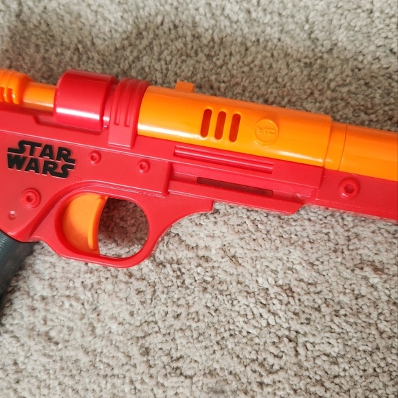 🔫🌌 Star Wars Nerf Blaster – Red & Orange – Lights and Sounds! Fully Functional - Picture 4 of 12